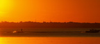 Solnedgang ved Livbjerggård Strand