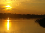 Solnedgang over Rio Guaviare